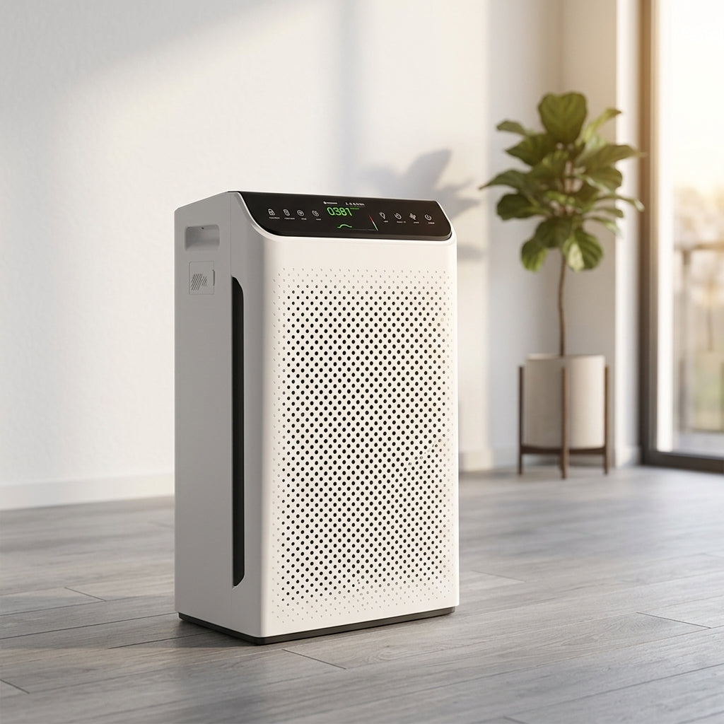 Purificateur d'air anti-allergie KJ450F 450m3/h CADR, ultra-silencieux 70dB, filtre HEPA