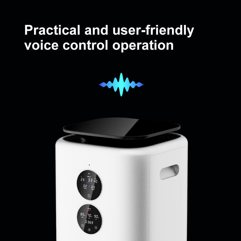 Purificateur d'air domestique électrique portable SOTO Y9, contrôlé par application intelligente, écran tactile, verrouillage enfant, filtre HEPA H13