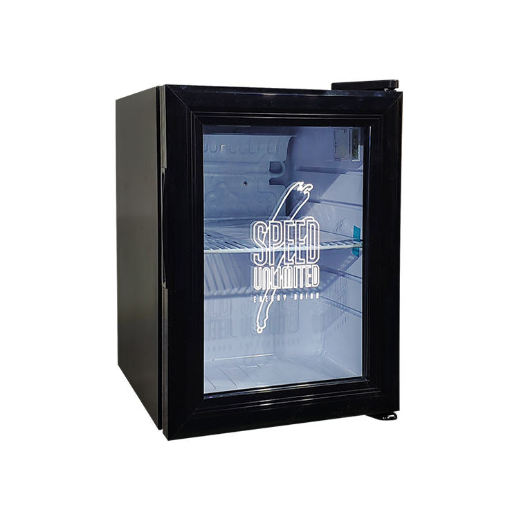 Meisda SC21 Mini comptoir lait boisson réfrigérateur verre porte affichage refroidisseur pour petit réfrigérateur affichage